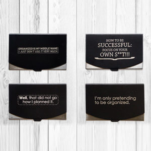 Visiting Card Holder Combo